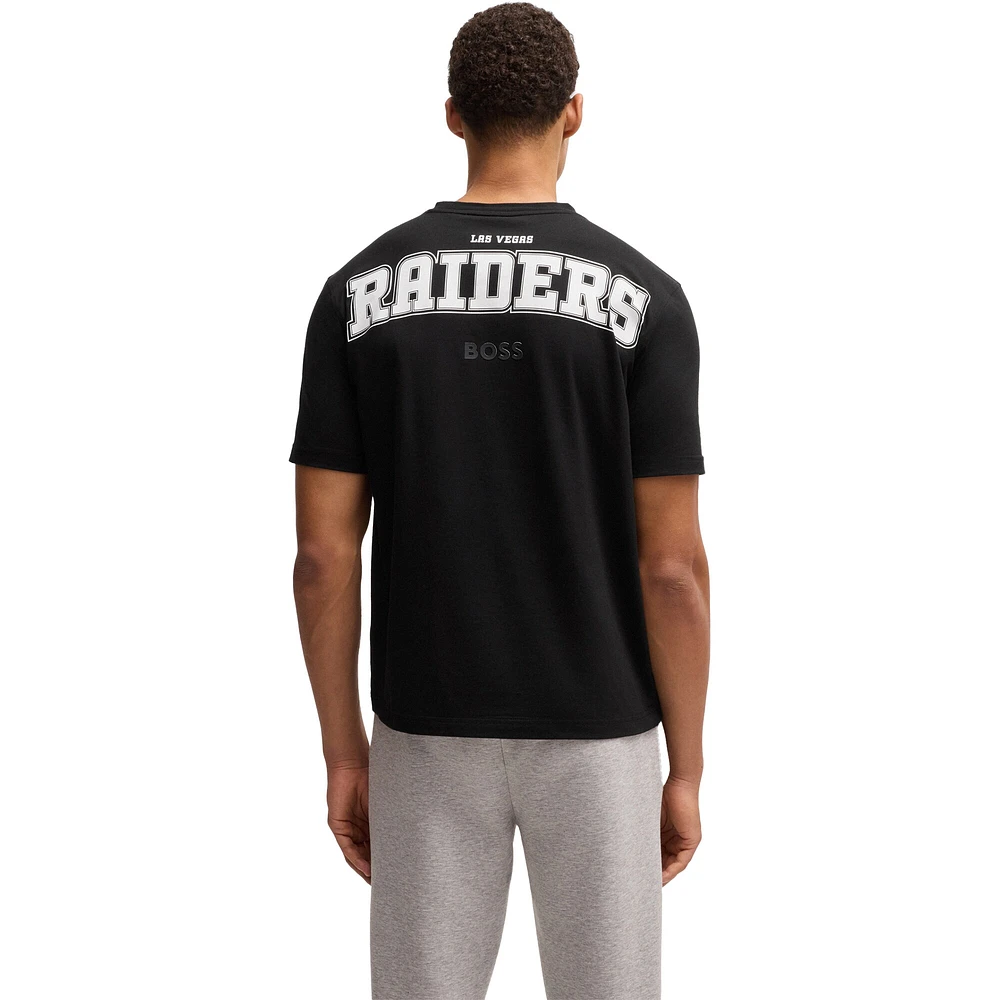 Unisex Hugo Boss Black Las Vegas Raiders Brady T-Shirt