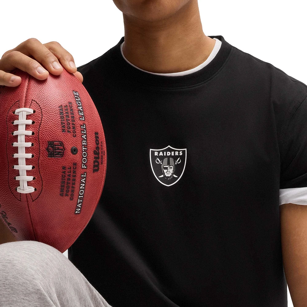 Unisex Hugo Boss Black Las Vegas Raiders Brady T-Shirt