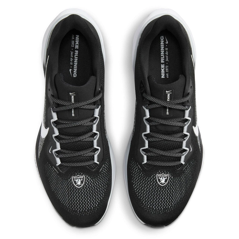 Chaussures de course unisexes Nike Zoom Pegasus 41 Las Vegas Raiders noires
