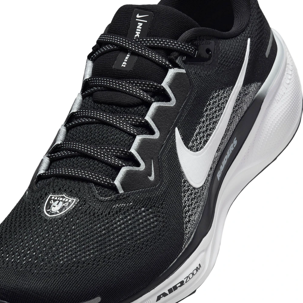 Chaussures de course unisexes Nike Zoom Pegasus 41 Las Vegas Raiders noires