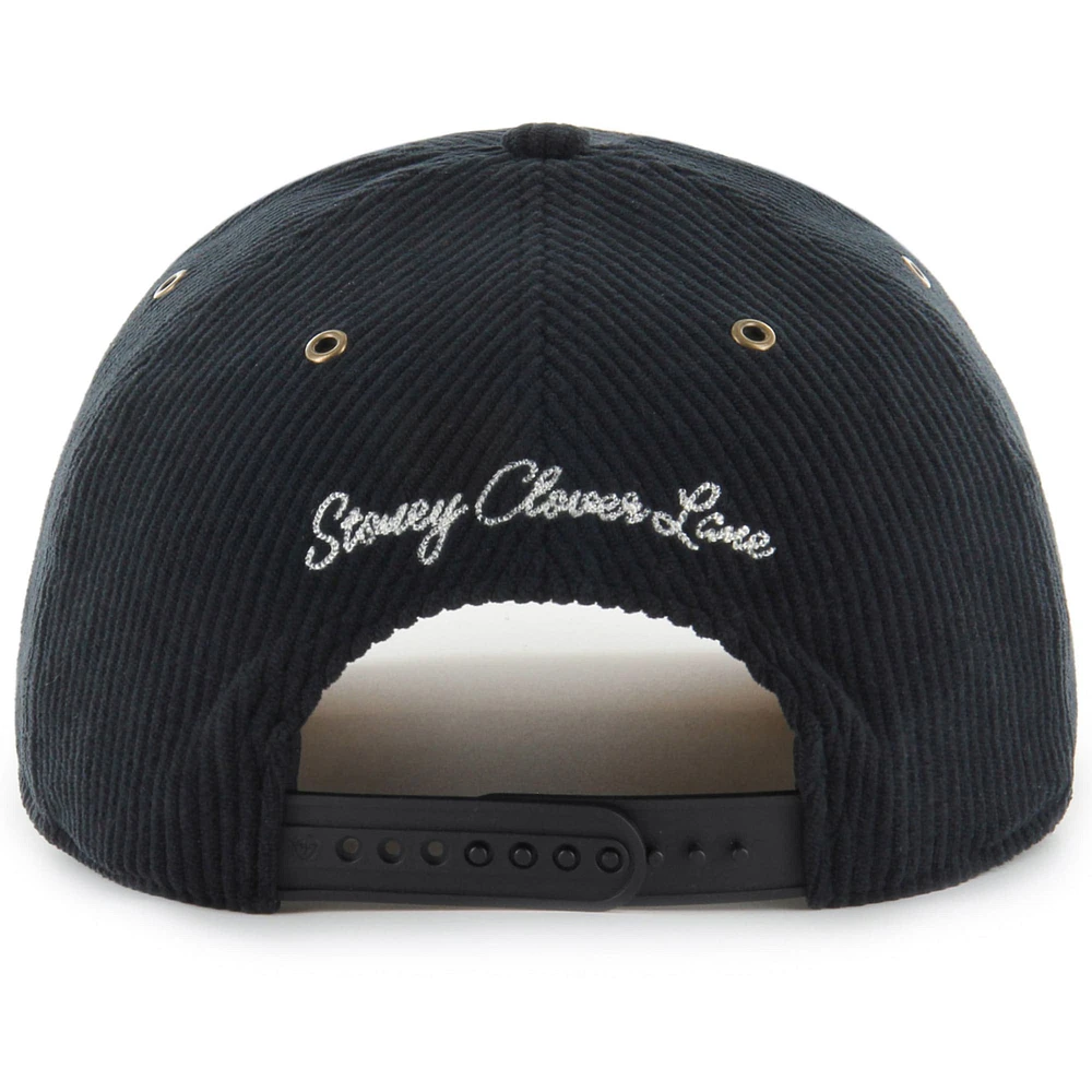 Unisex Stoney Clover Lane x '47 Black Las Vegas Raiders Touch Down Hitch Adjustable Hat