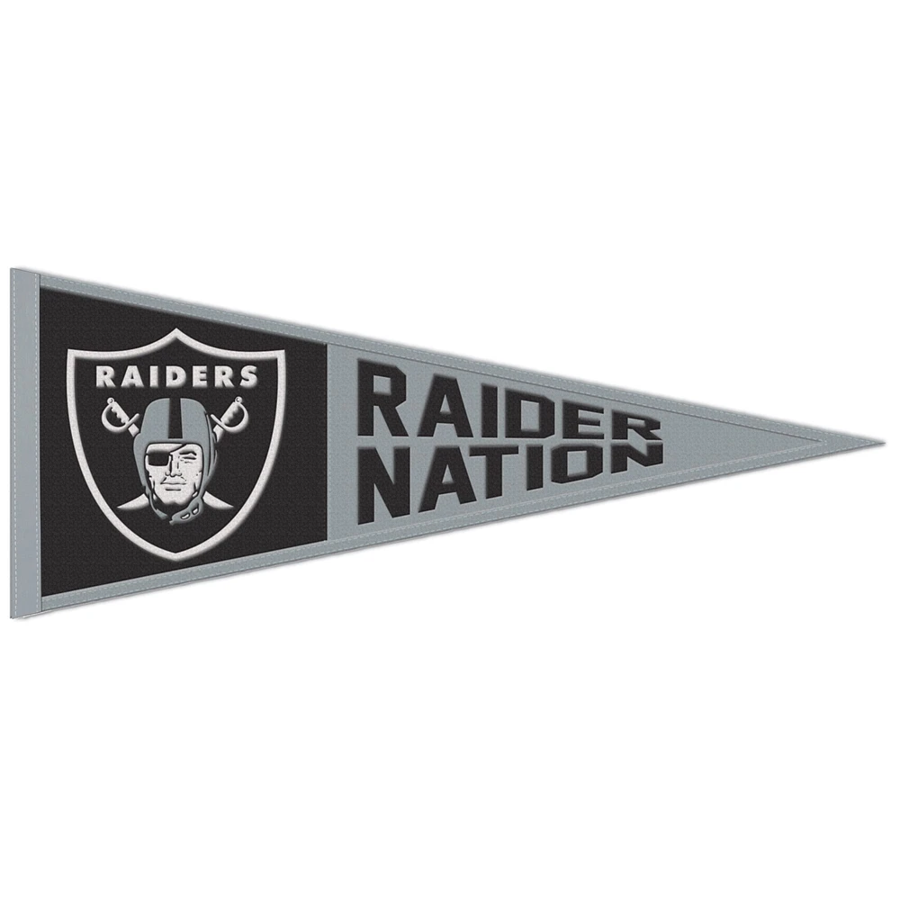 WinCraft Las Vegas Raiders 13'' x 32'' Slogan - Fanion