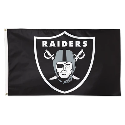 WinCraft Las Vegas Raiders 3' x 5' Drapeau simple face avec logo principal
