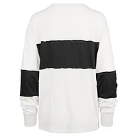 Women's '47 Cream Las Vegas Raiders Clubhouse Pride Taylor Long Sleeve T-Shirt
