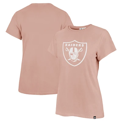 T-shirt rose clair pour femme « 47 » des Las Vegas Raiders Premier Frankie