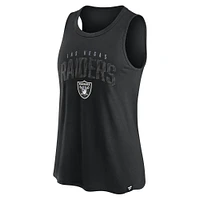 Women's Fanatics Black Las Vegas Raiders Classic Rhine Tank Top