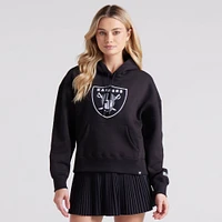 Women's Fanatics Black Las Vegas Raiders Legacy Fleece Pullover Hoodie