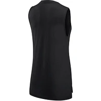 Women's Fanatics Black Las Vegas Raiders True Contender Tank Top