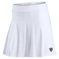 Women's Fanatics White Las Vegas Raiders Primary Logo Tennis Skort