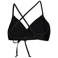 Women's G-III 4Her by Carl Banks Black Las Vegas Raiders Hall of Fame Bikini Top