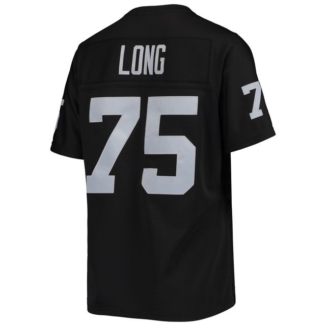 Maillot de joueur réplique Mitchell & Ness Howie Long noir pour femmes des Las Vegas Raiders Legacy