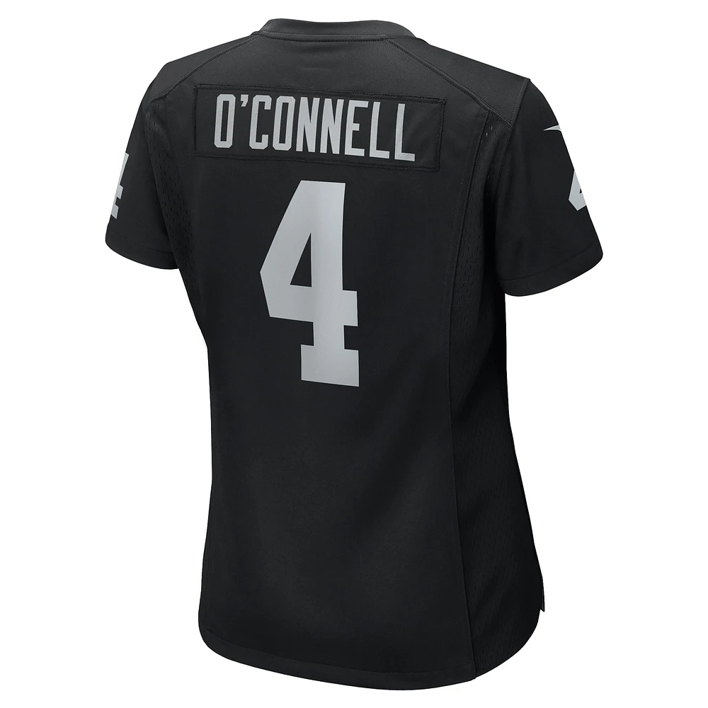 Women's Nike Aidan O'Connell  Black Las Vegas Raiders Game Jersey