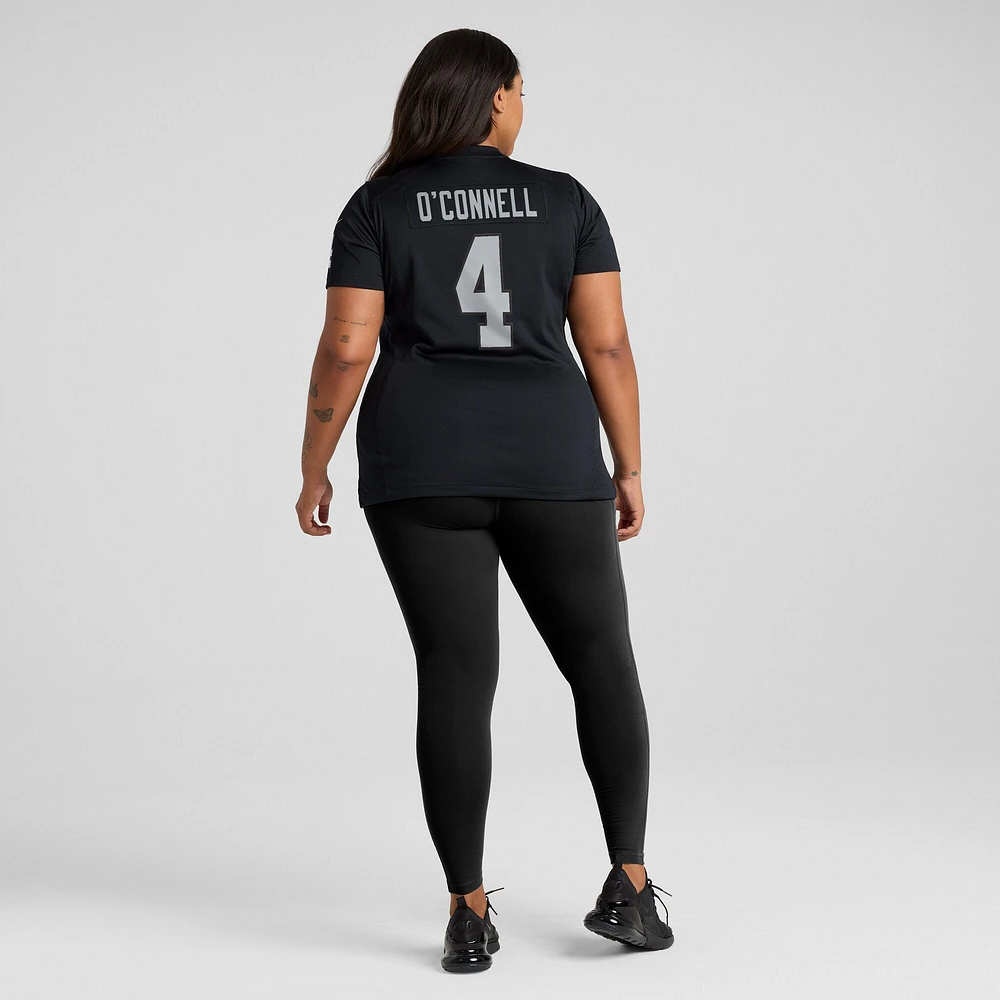Women's Nike Aidan O'Connell  Black Las Vegas Raiders Game Jersey