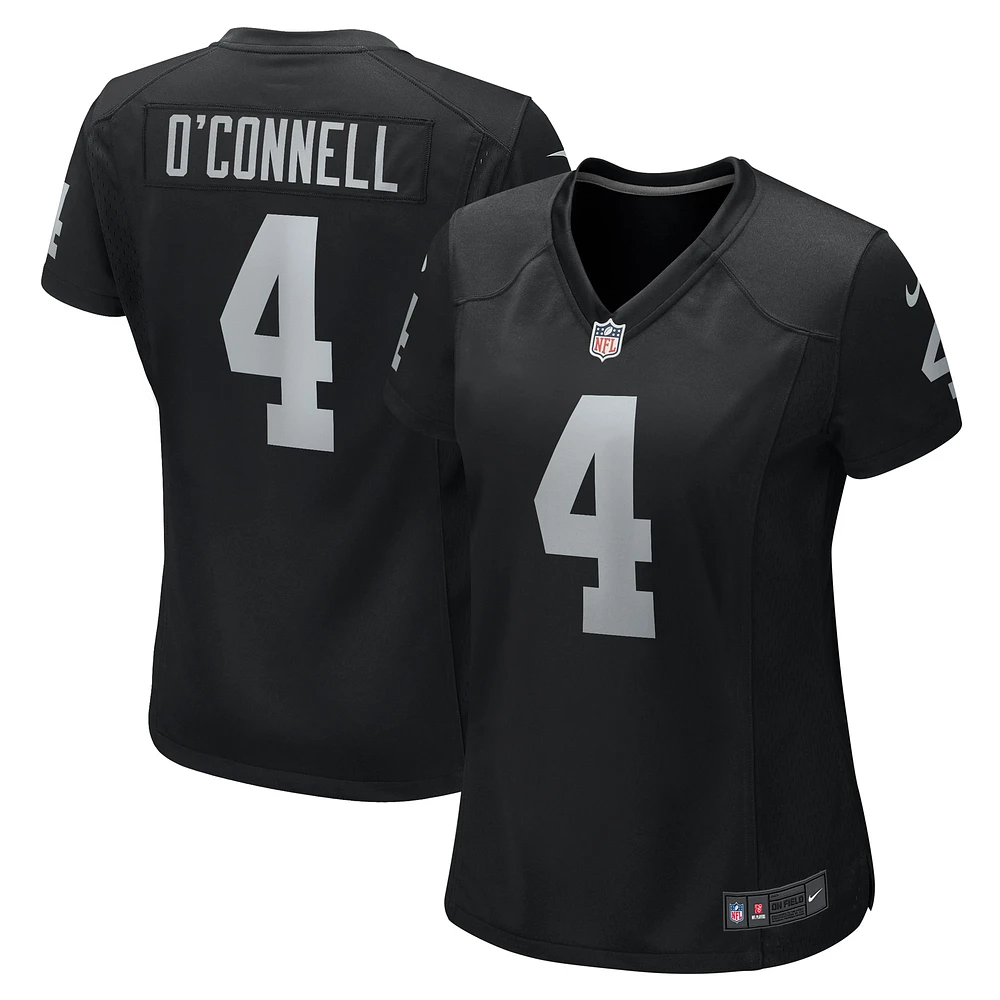 Women's Nike Aidan O'Connell Black Las Vegas Raiders Game Jersey