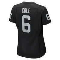 Women's Nike AJ Cole Black Las Vegas Raiders Game Jersey