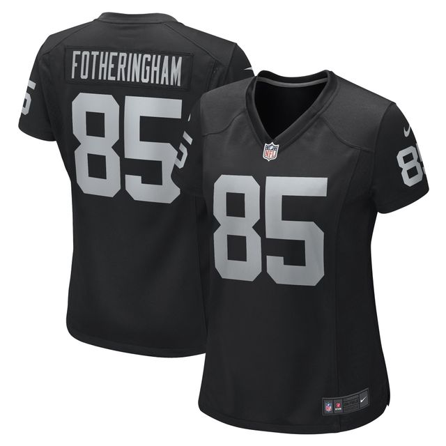 Maillot Nike Cole Fotheringham pour femme, noir, joueur de jeu des Las Vegas Raiders