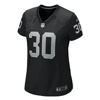 Women's Nike Darnay Holmes  Black Las Vegas Raiders Game Jersey