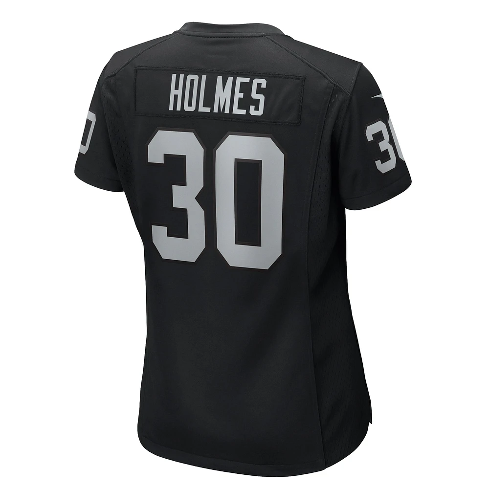 Women's Nike Darnay Holmes  Black Las Vegas Raiders Game Jersey