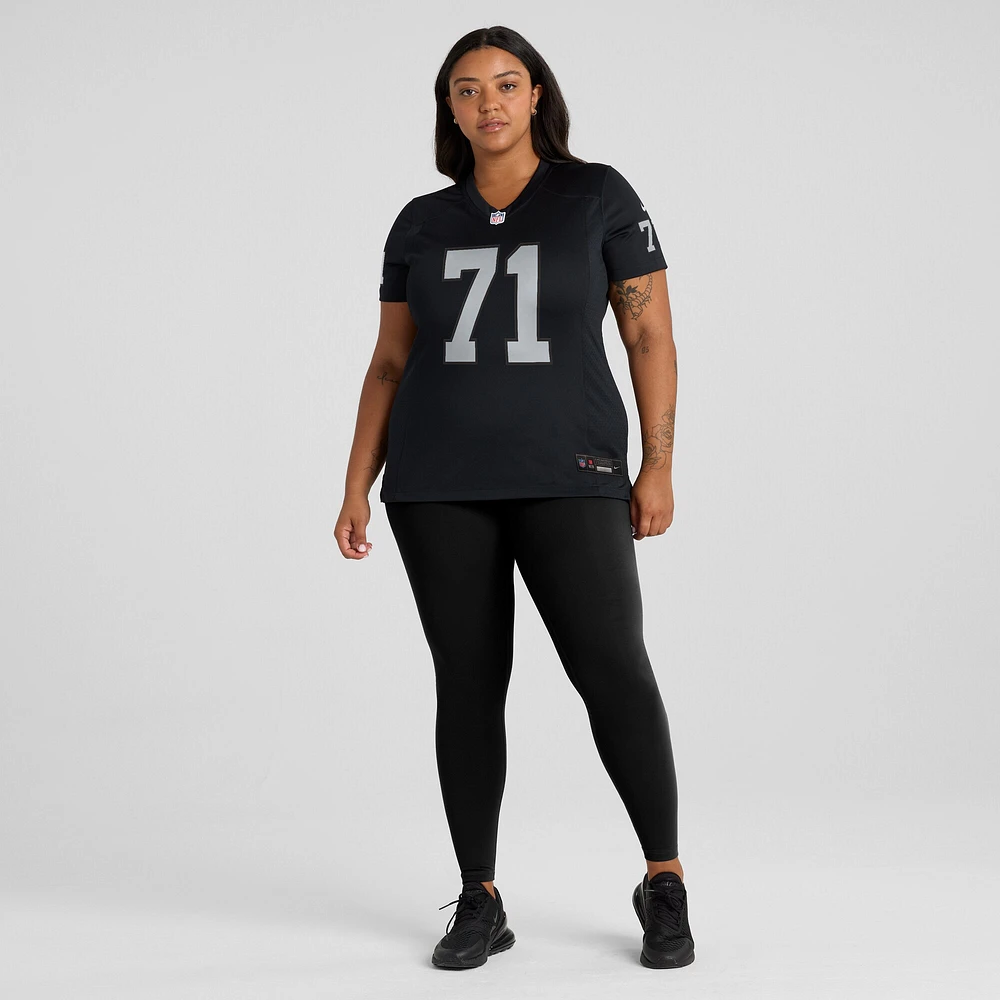 Women's Nike DJ Glaze  Black Las Vegas Raiders Game Jersey