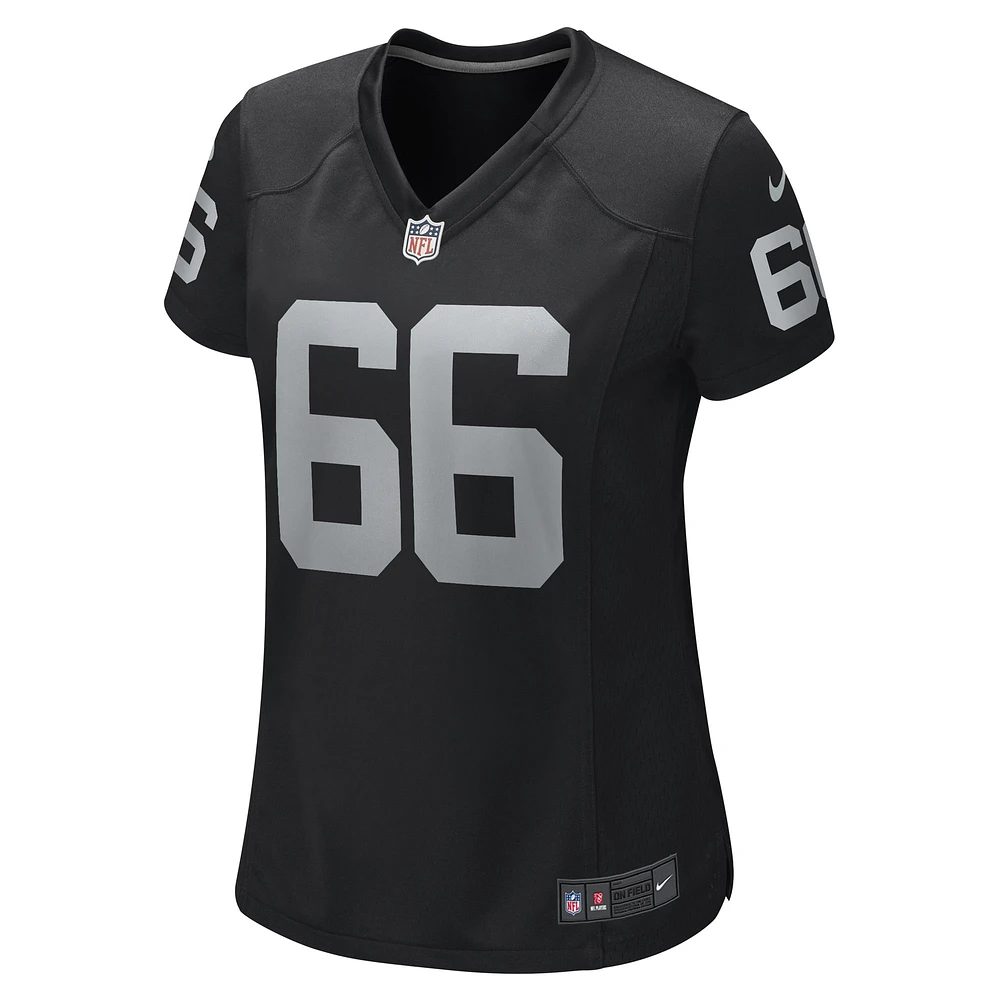 Women's Nike Dylan Parham Black Las Vegas Raiders Game Player Jersey