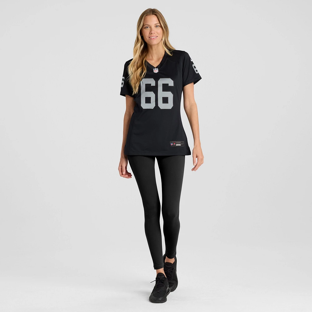 Women's Nike Dylan Parham Black Las Vegas Raiders Game Player Jersey