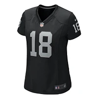 Women's Nike Jack Jones  Black Las Vegas Raiders Game Jersey