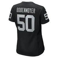 Women's Nike Jacob Bobenmoyer Black Las Vegas Raiders Game Player Jersey
