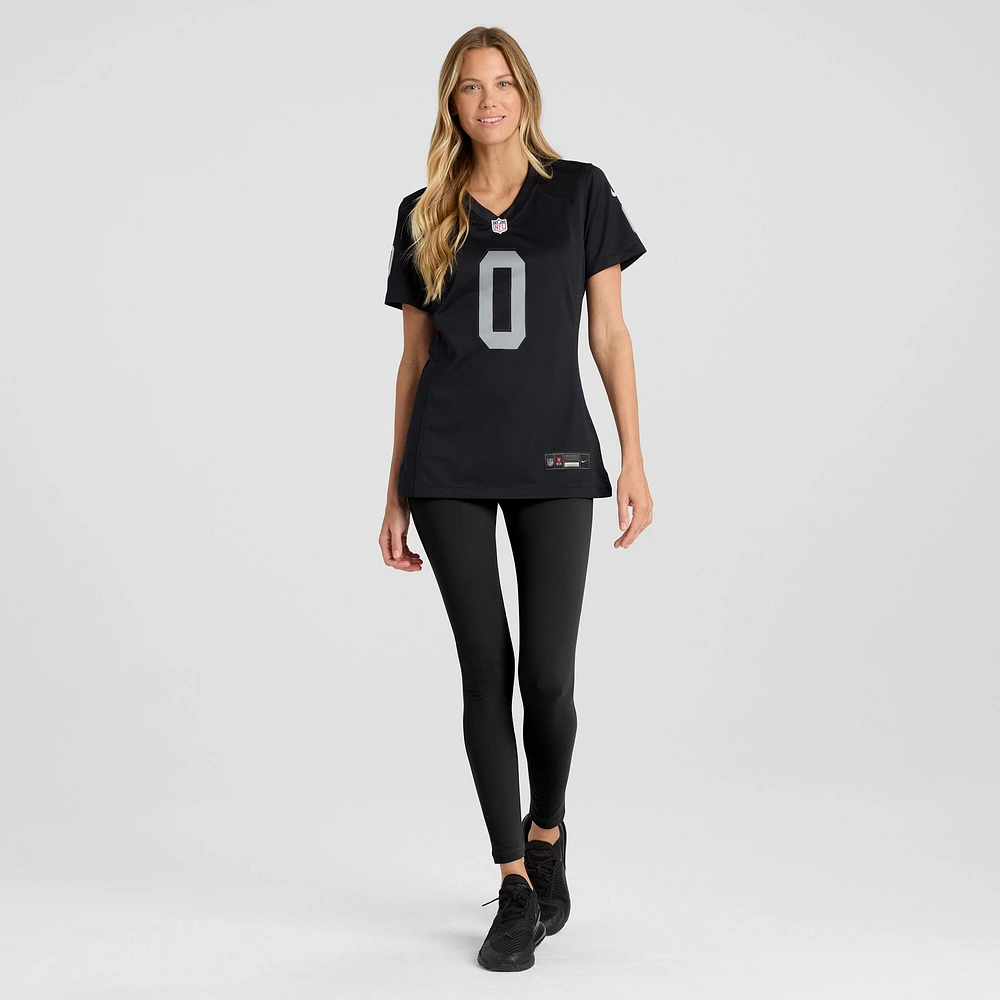 Women's Nike Jakorian Bennett  Black Las Vegas Raiders Team Game Jersey