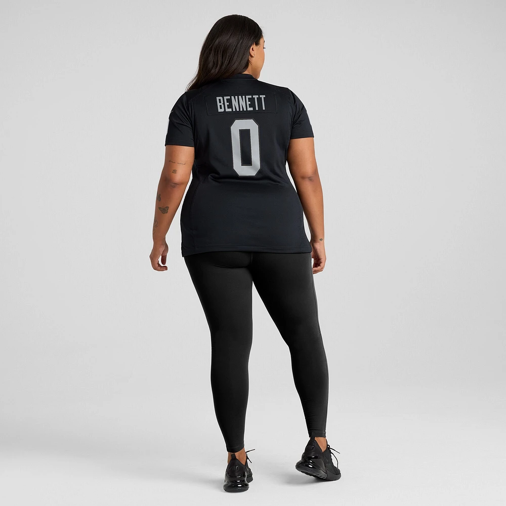 Women's Nike Jakorian Bennett  Black Las Vegas Raiders Team Game Jersey