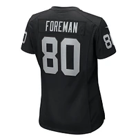 Women's Nike Jeff Foreman  Black Las Vegas Raiders Game Jersey
