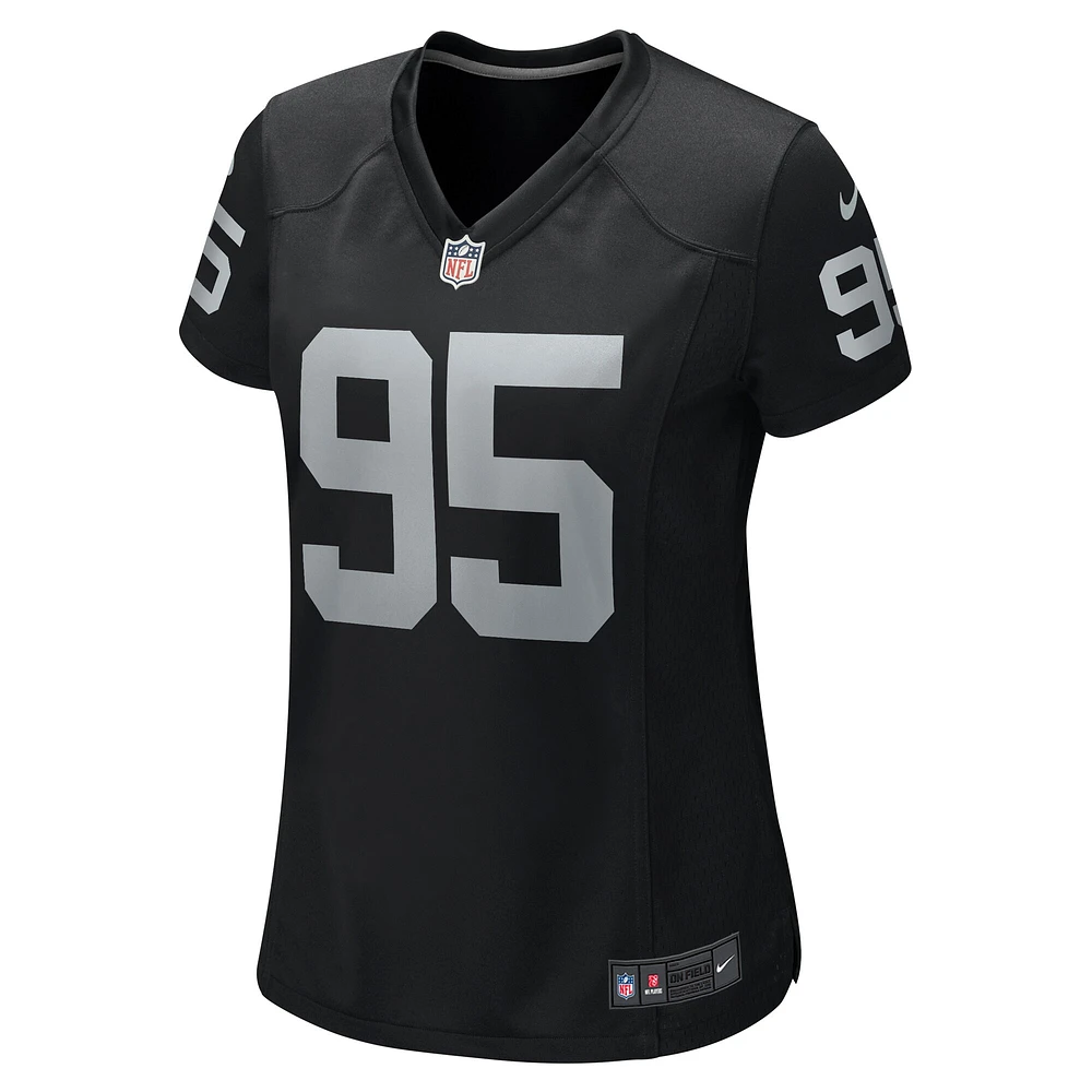 Women's Nike John Jenkins Black Las Vegas Raiders Game Jersey