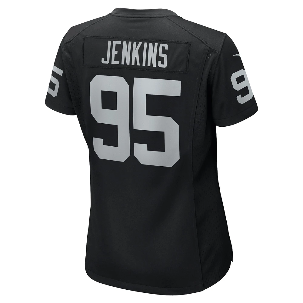 Women's Nike John Jenkins Black Las Vegas Raiders Game Jersey
