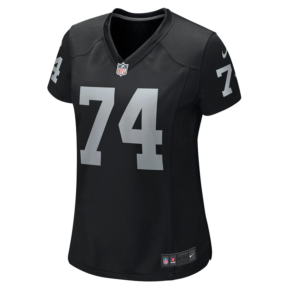Women's Nike Kolton Miller Black Las Vegas Raiders Game Jersey