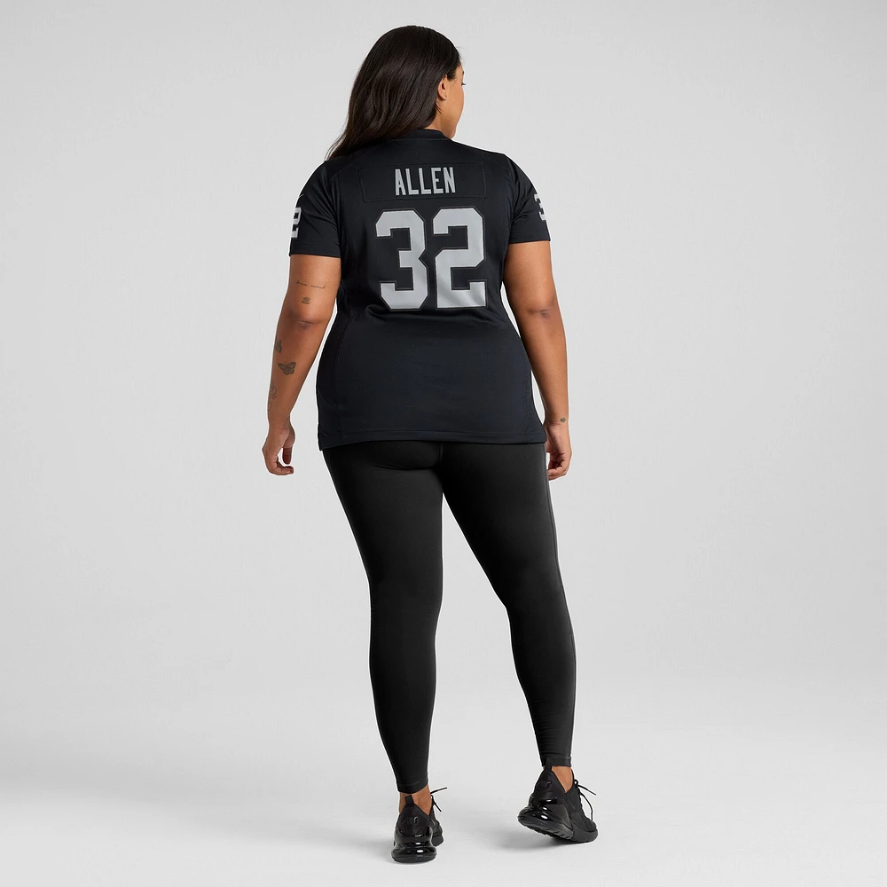 Women's Nike Marcus Allen Black Las Vegas Raiders Game Retired Player Jersey