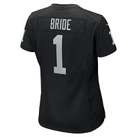 Women's Nike Number 1 Bride Black Las Vegas Raiders Game Jersey