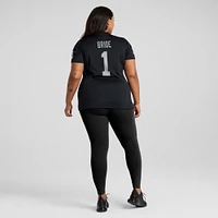Women's Nike Number 1 Bride Black Las Vegas Raiders Game Jersey