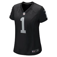 Women's Nike Number 1 Mom Black Las Vegas Raiders Game Jersey