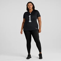 Women's Nike Number 1 Mom Black Las Vegas Raiders Game Jersey