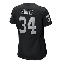 Women's Nike Thomas Harper  Black Las Vegas Raiders Game Jersey