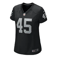 Women's Nike Tommy Eichenberg  Black Las Vegas Raiders Game Jersey