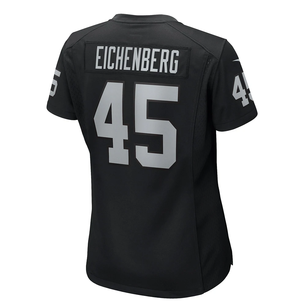 Women's Nike Tommy Eichenberg  Black Las Vegas Raiders Game Jersey