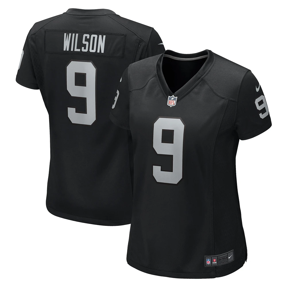Women's Nike Tyree Wilson Black Las Vegas Raiders Game Jersey