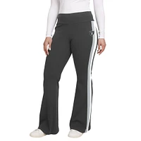 Pantalon de yoga noir Las Vegas Raiders pour femme WEAR by Erin Andrews