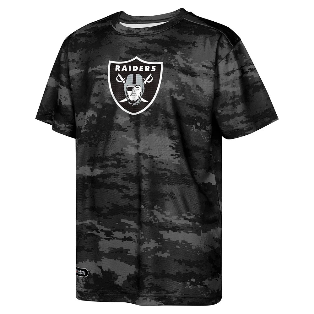 Youth Black Las Vegas Raiders Scrimmage T-Shirt