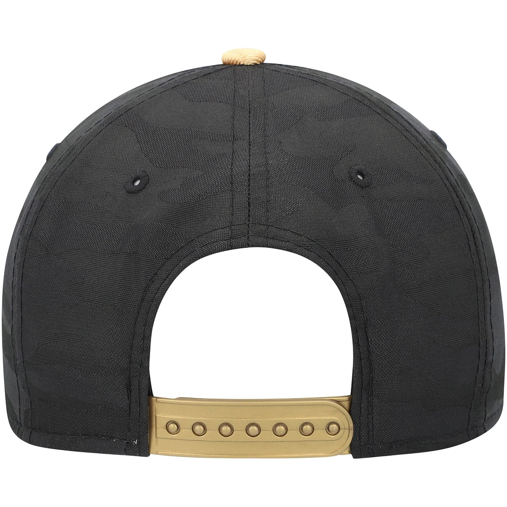 Men's New Era Black LEGACY Motor Club Tonal Black Camo 9FIFTY Trucker Adjustable Hat