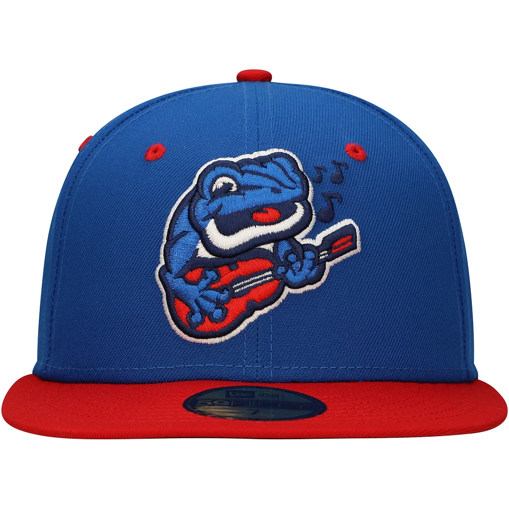 Men's New Era Blue Coquís de Lehigh Valley Copa la Diversión 59FIFTY Fitted Hat