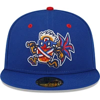 Men's New Era Blue Lehigh Valley IronPigs Copa De La Diversion 59FIFTY Fitted Hat