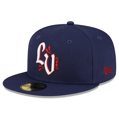 Casquette ajustée 59FIFTY New Era Lehigh Valley IronPigs Authentic Collection pour hommes