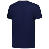 Men's Navy Liberty Flames Basic Arch T-Shirt