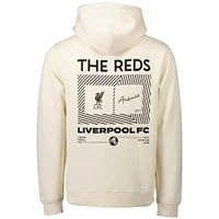 Men's Cream Liverpool Fashion Pullover Hoodie